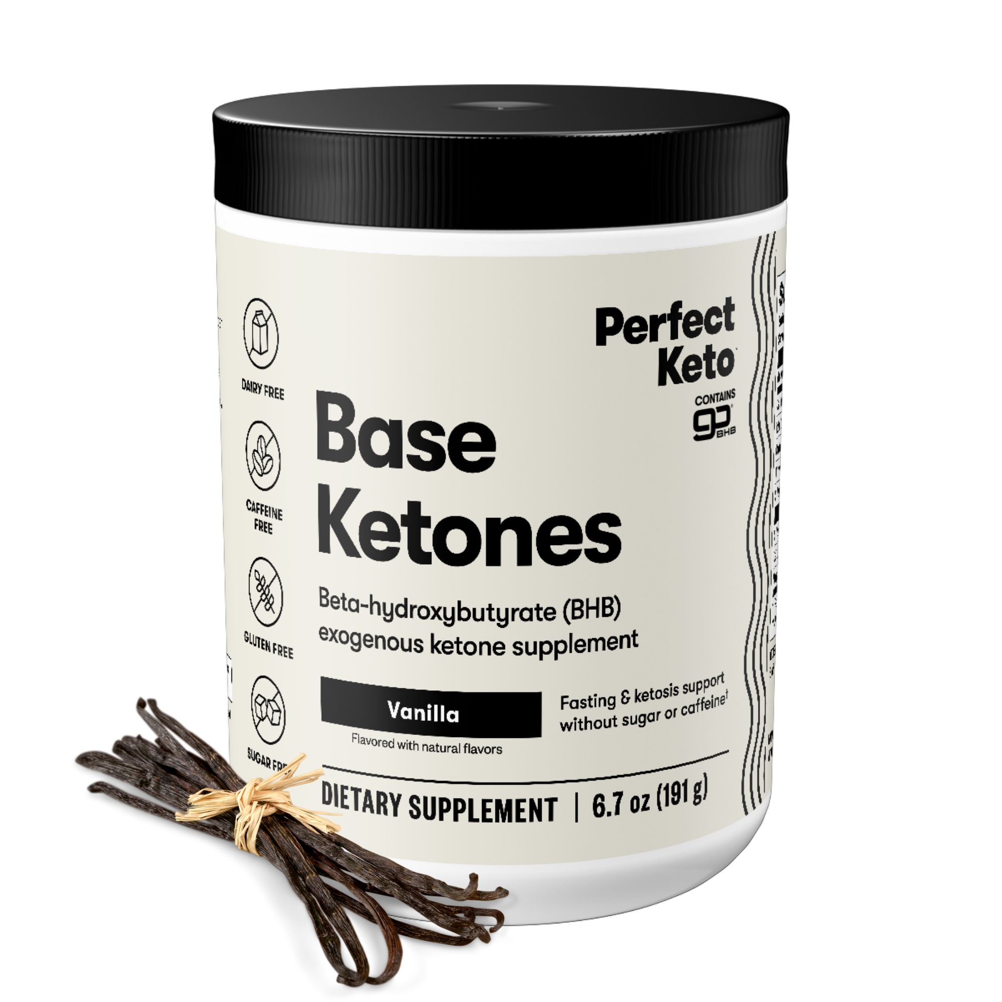 Base Ketones - Exogenous Ketones Drink Mix with goBHB® by Perfect Keto