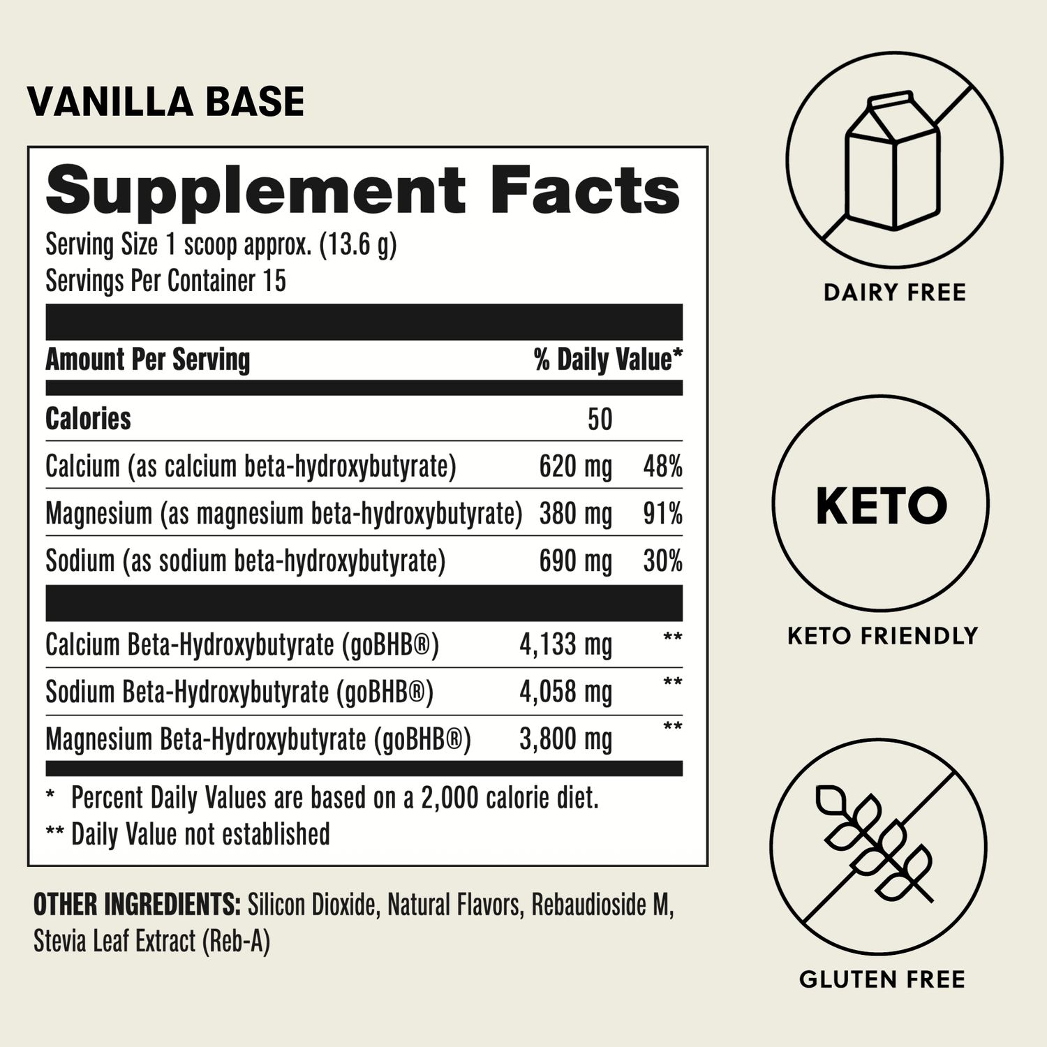Base Ketones - Exogenous Ketones Drink Mix with goBHB® by Perfect Keto