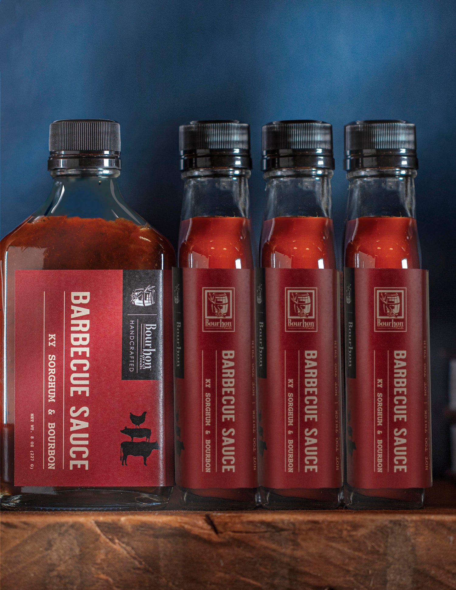 Barbecue Sauce with Bourbon and Sorghum by Bourbon Barrel Foods