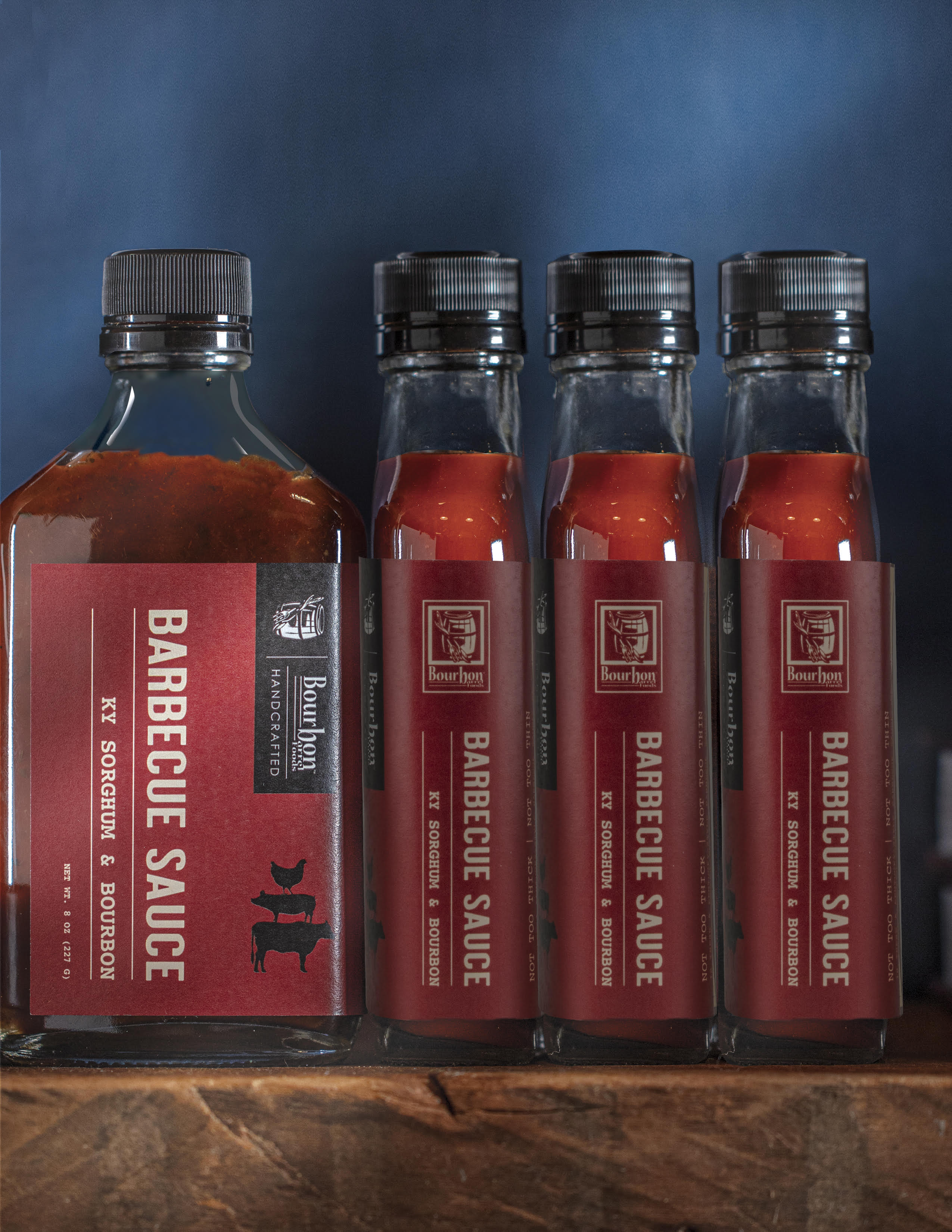 Barbecue Sauce with Bourbon and Sorghum by Bourbon Barrel Foods