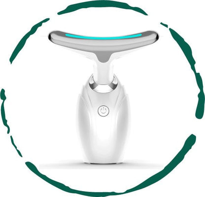 Neck &amp; Face Lifting LED Therapy Device  DestGlow