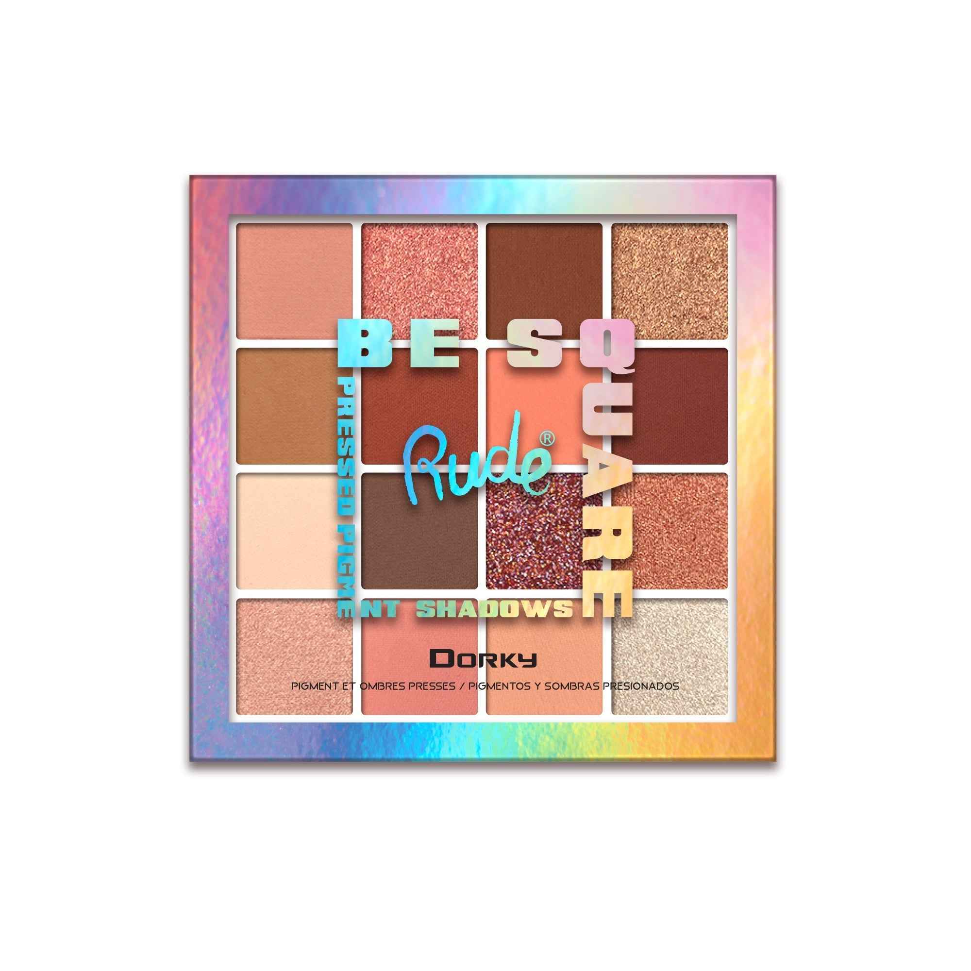 RUDE Be Square Pressed Pigments &amp; Shadows