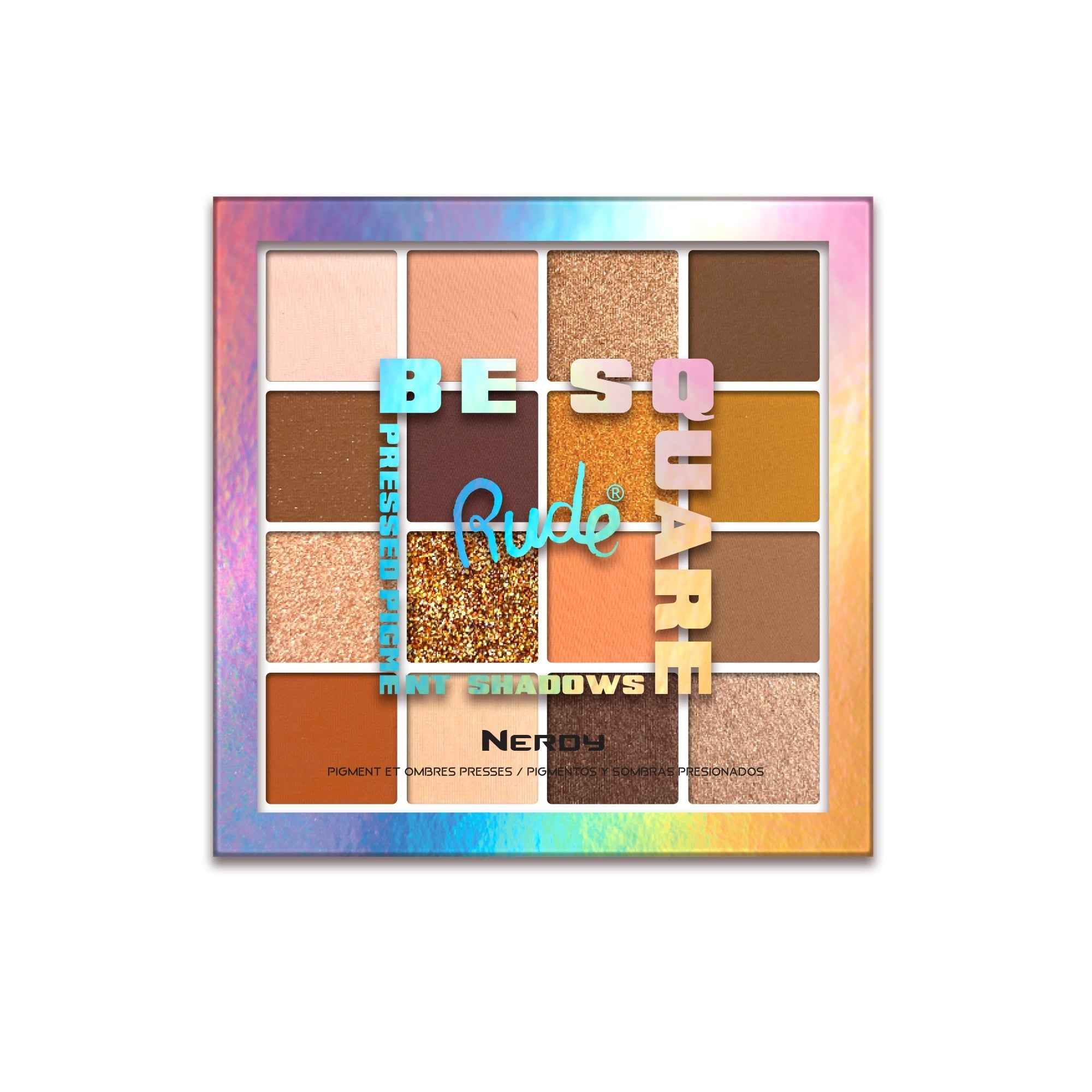 RUDE Be Square Pressed Pigments &amp; Shadows