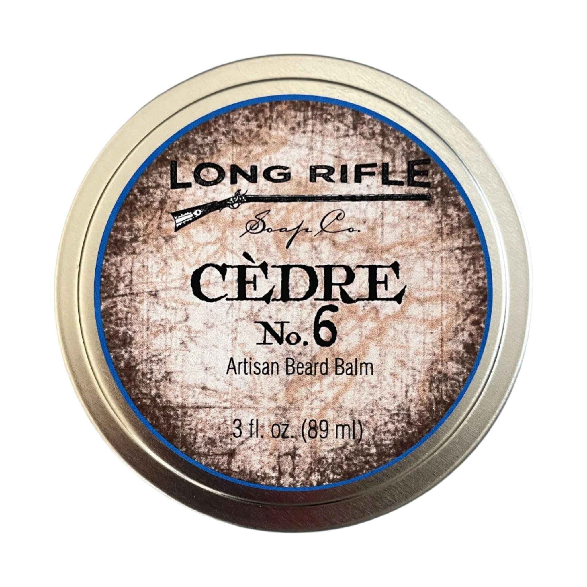 Long Rifle Soap Co. Cedre No.6 Beard Balm/Oil Collection