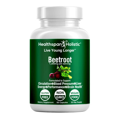 Organic Beetroot 60 Capsules