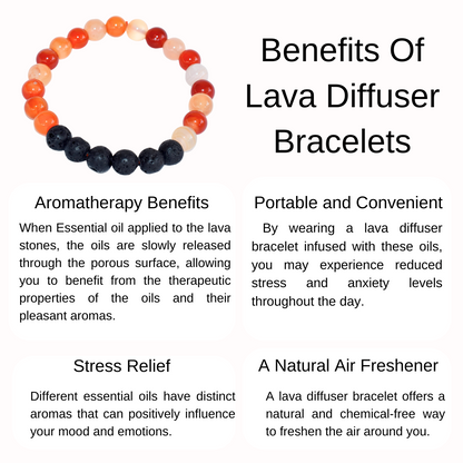Lapis Lazuli Diffuser Bracelet, Lava Diffuser Jewelry, Aromatherapy, Essential Oil Bracelet, Spiritual Gift, Yoga Gift for Her  DestGlow