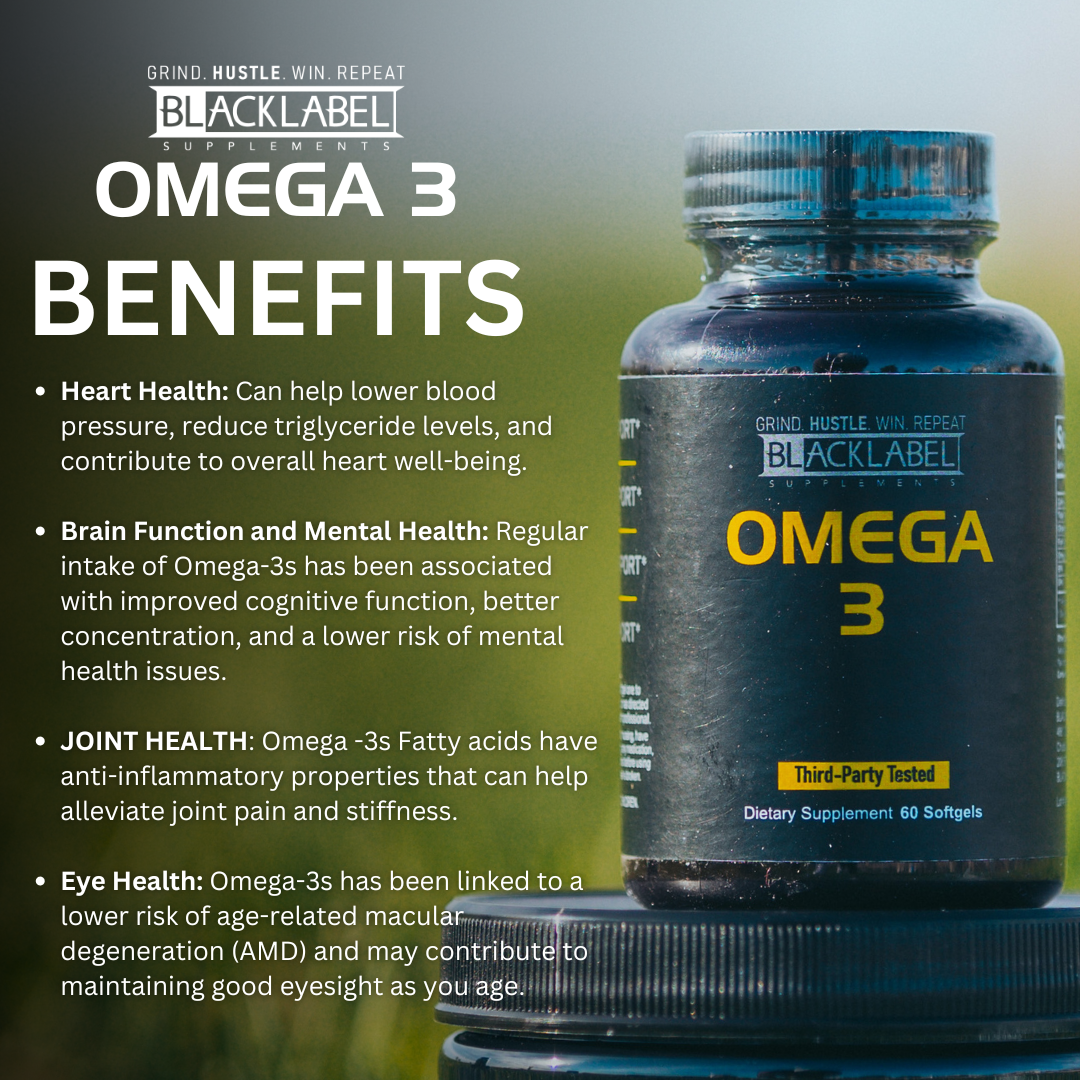 OMEGA 3 by BLACKLABEL Supplements
