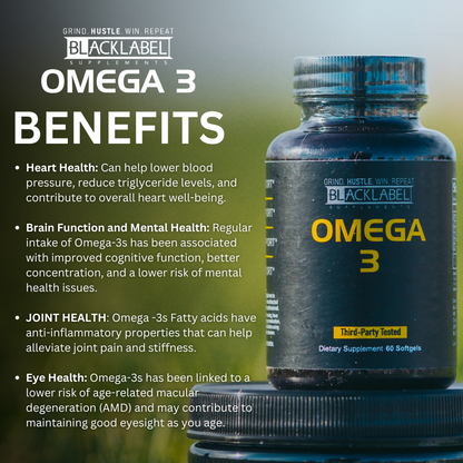 OMEGA 3 by BLACKLABEL Supplements