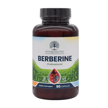 Berberine 90ct. (supports metabolism, may assist in healthy A1c levels) by Advanced Functional Medicine Supplements