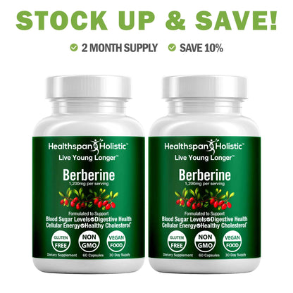 Berberine 60 Capsules