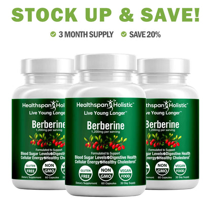 Berberine 60 Capsules