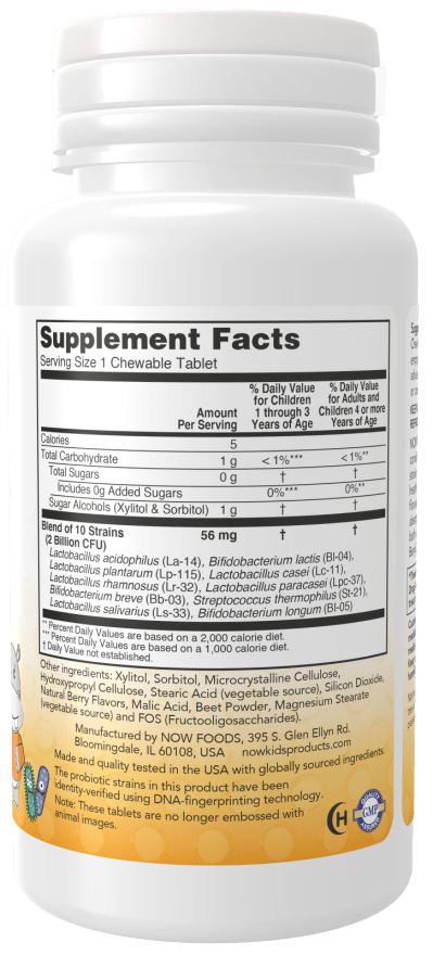 Berry Dophilus Chewables by Country Life Natural Foods