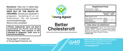 Better Cholesterol - Heart Health Solution by Young Again