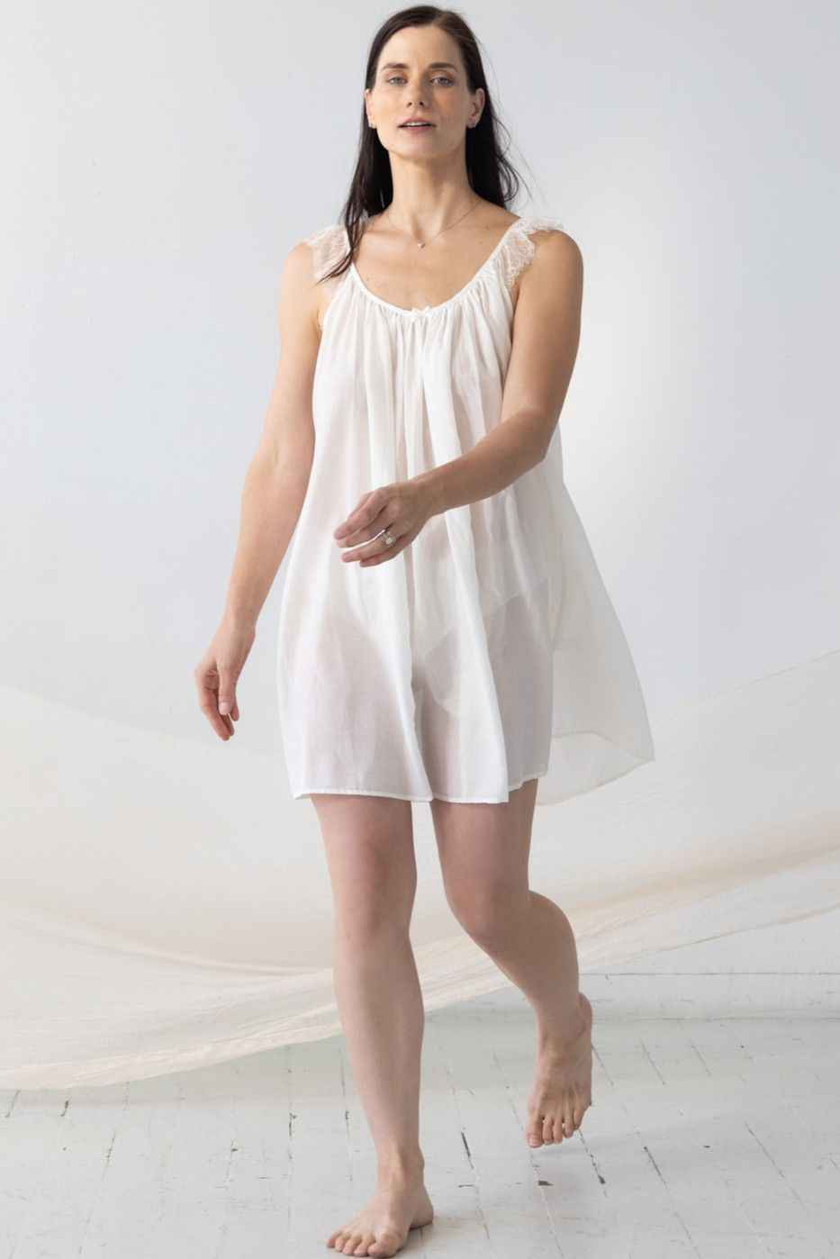 Betty Babydoll in Cotton Silk Blend