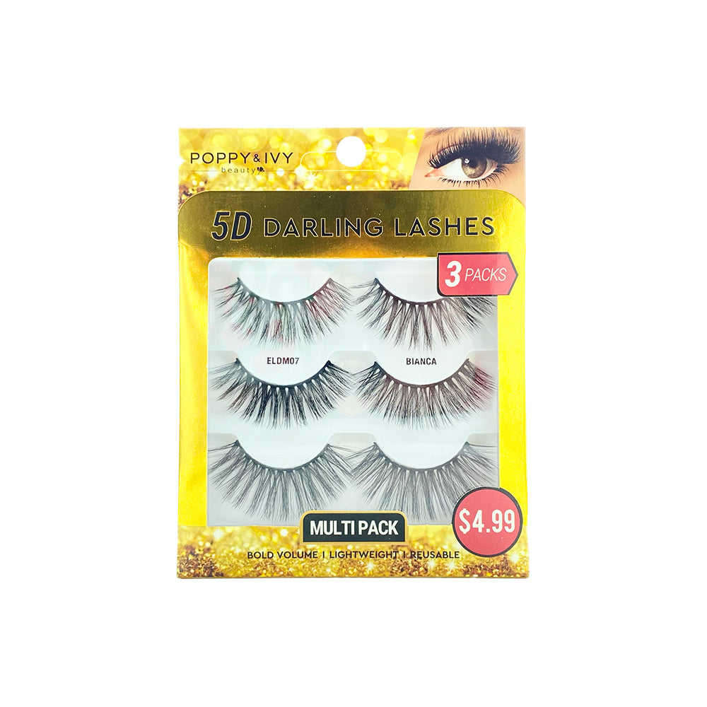 ABSOLUTE Poppy &amp; Ivy 5D Darling Lashes (3-Pack)