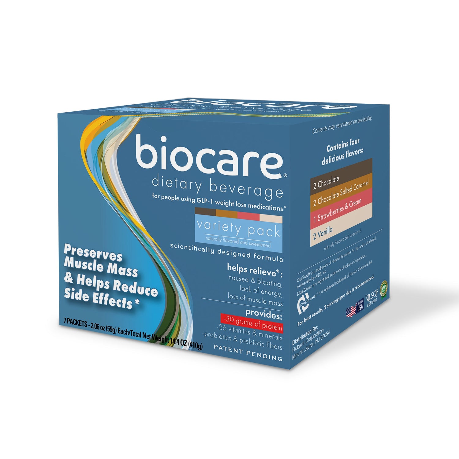 30G Protein Beverage Variety Pack (7-Count) by Biocare