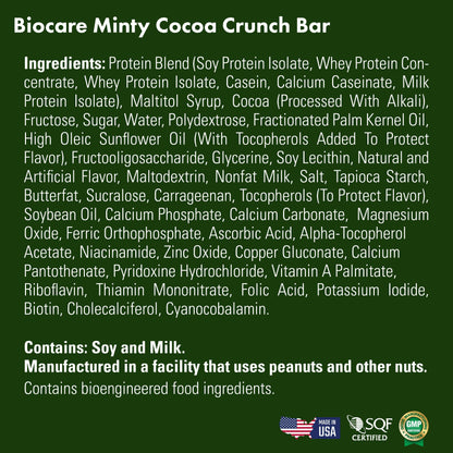 15G Protein Minty Cocoa Crunch Bar