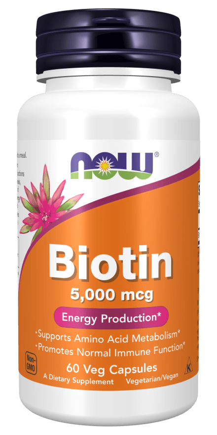 Biotin 5,000 mcg Veg Capsules by Country Life Natural Foods