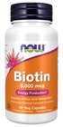 Biotin 5,000 mcg Veg Capsules by Country Life Natural Foods
