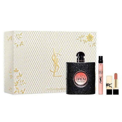 Black Opium By Yves Saint Laurent For Women (3pc Gift Set)