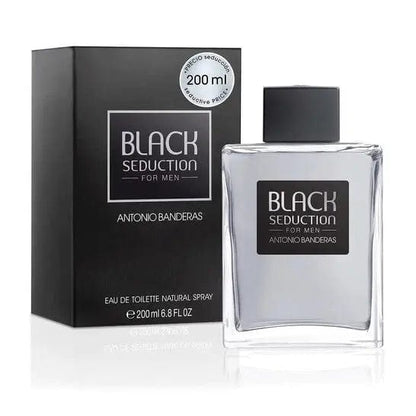 Black Seduction By Antonio Banderas For Men 6.8oz EDT Spray by perfumesandrea