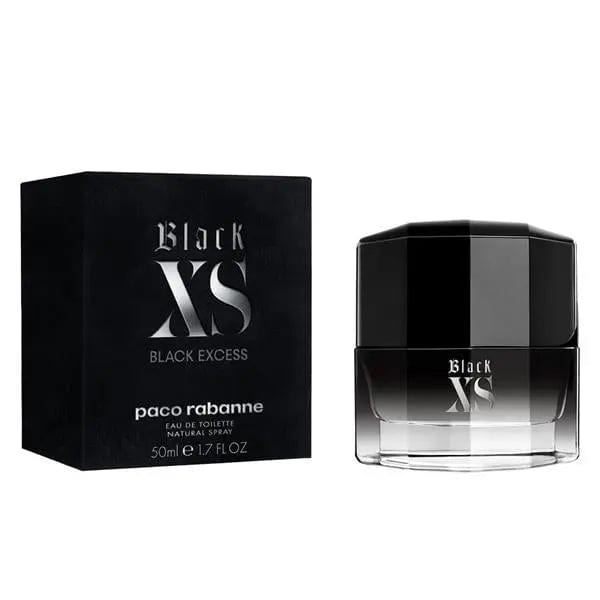 Black XS By Paco Rabbane For Men 1.7 oz EDT Spray by perfumesandrea
