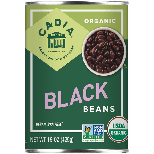 Black Beans, Organic, Cadia by Country Life Natural Foods