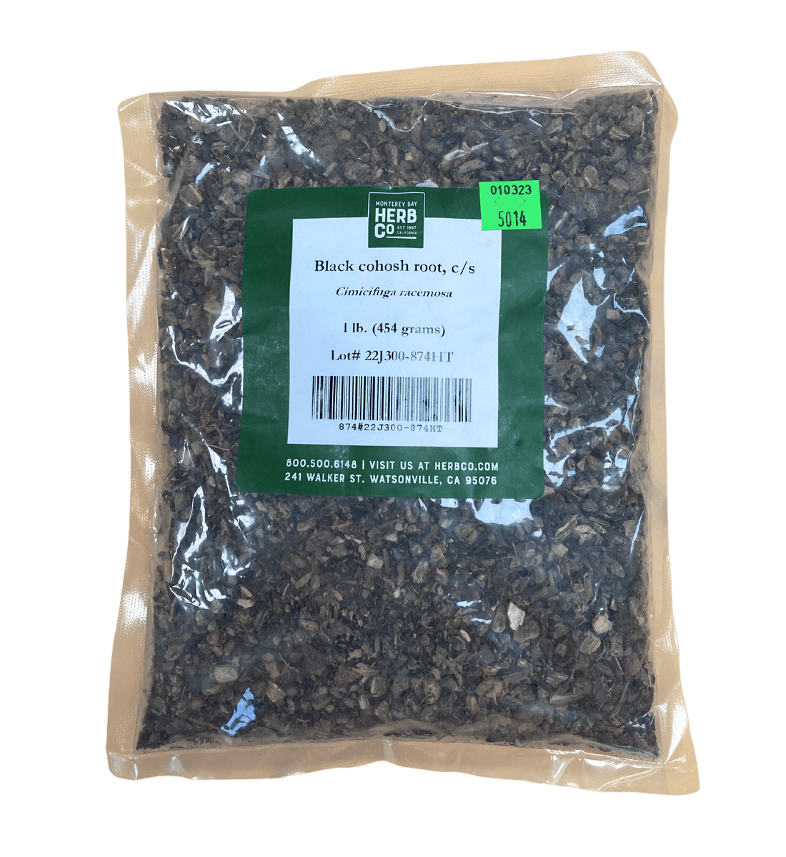 Black Cohosh Root, Cut, Sifted by Country Life Natural Foods