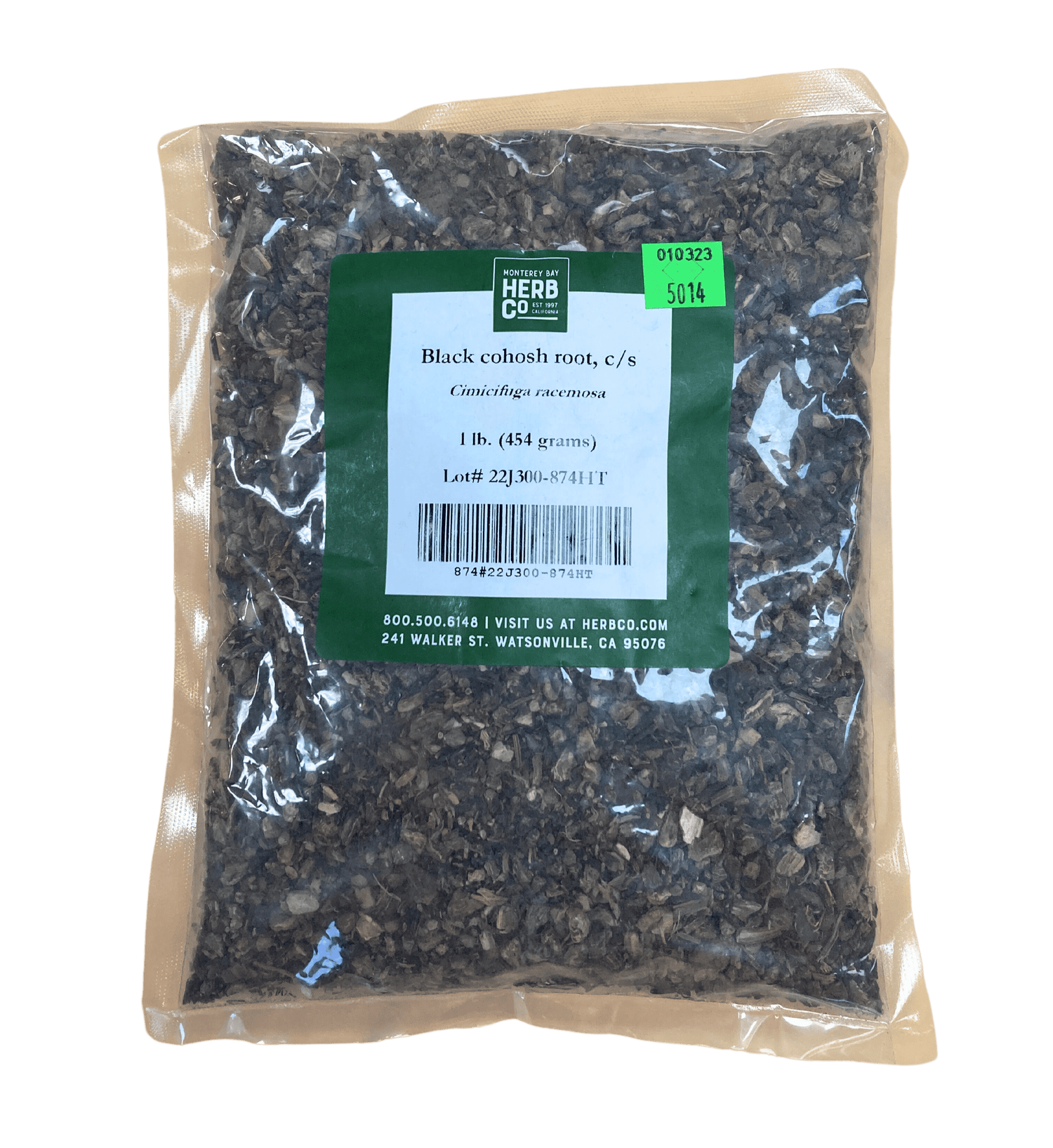 Black Cohosh Root, Cut, Sifted by Country Life Natural Foods