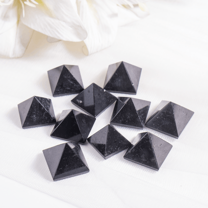 Black Tourmaline Pyramids (Promote Courage and Self-Confidence)