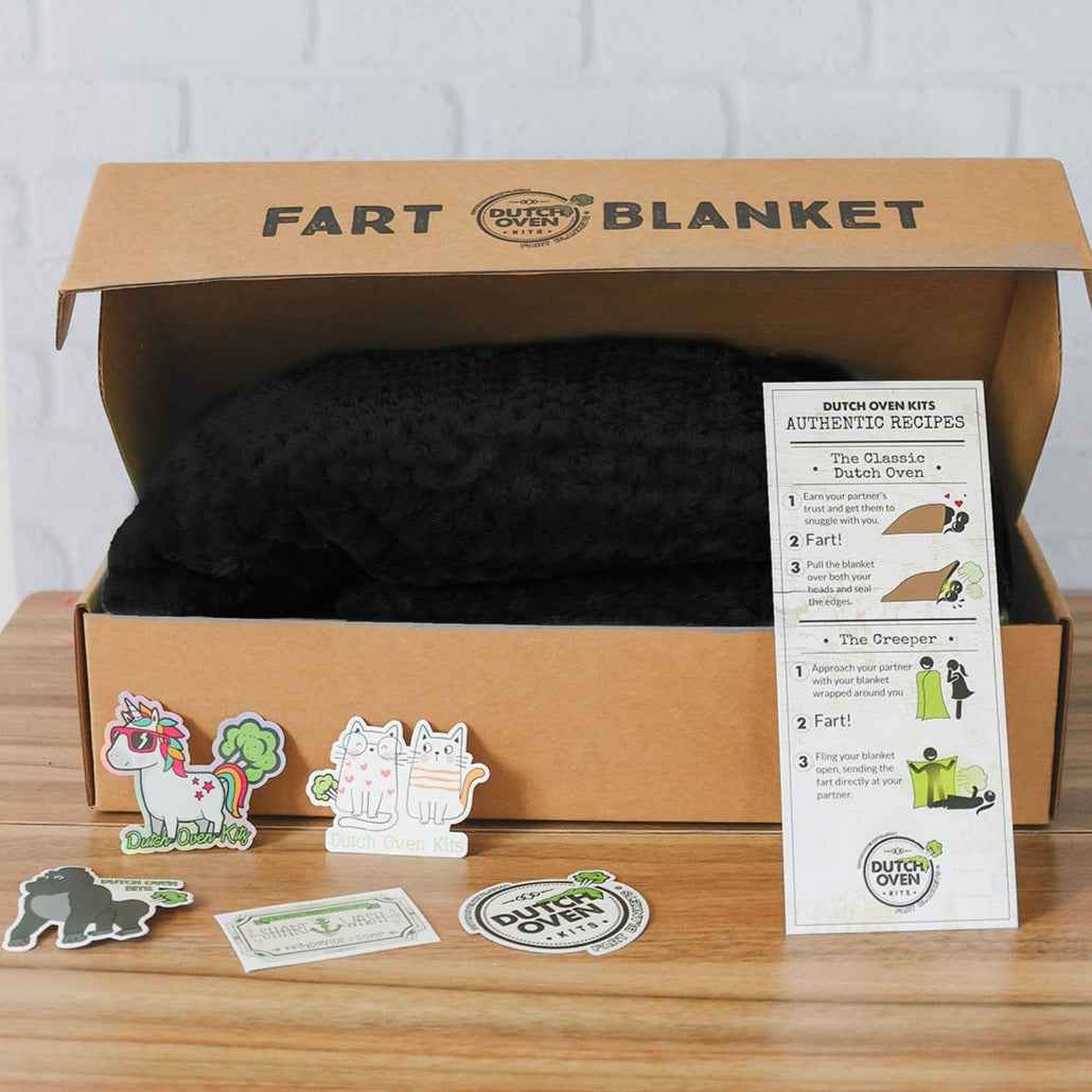 The Original Dutch Oven Kit - Fart Blanket Gift Box