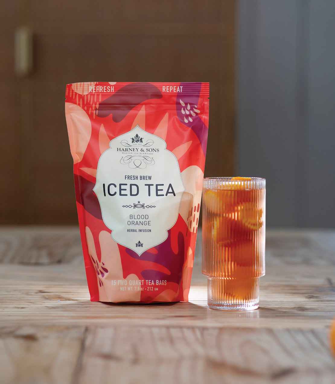 Blood Orange Fresh Brew Iced Tea