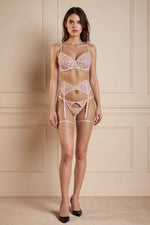 Blooming Elegance Embroidered Lingerie Set - lingerie & underwear