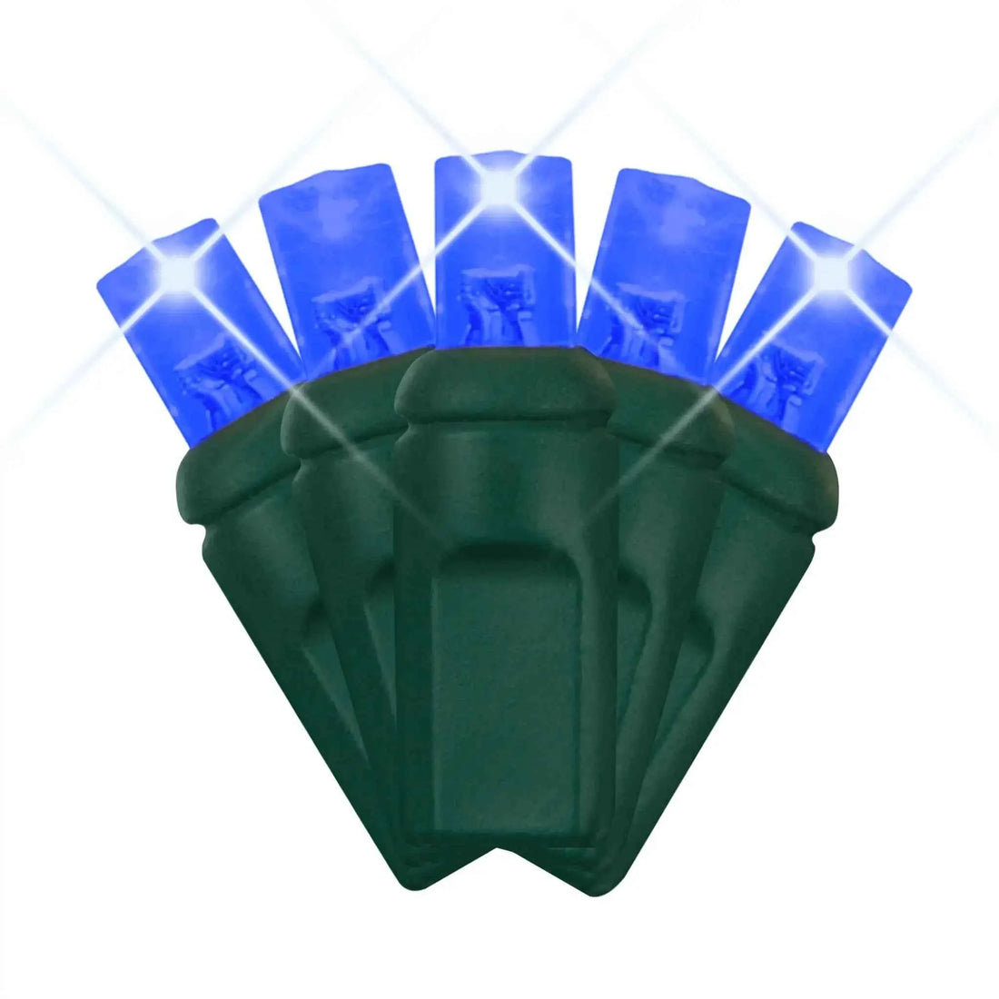 LED Mini Lights 5MM Blue Twinkle 6" Spacing