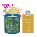 Blue Clover Candle bougie parfumée by Flowering Pharmacy®