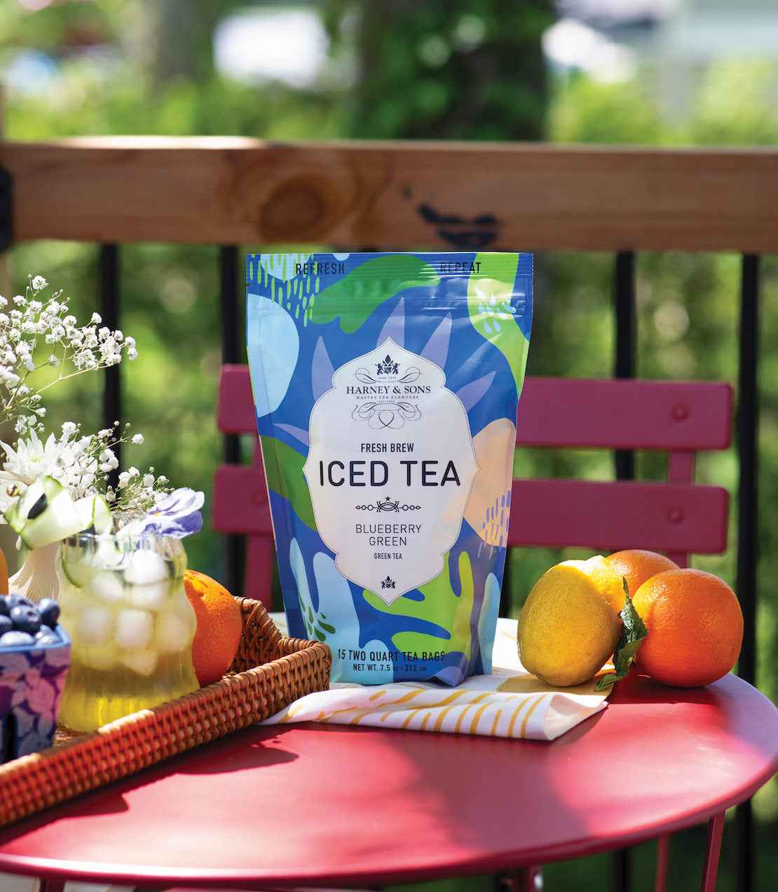 Blueberry Green Fresh Brew Iced Tea