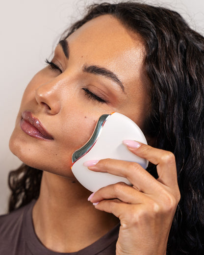 Blyss Aria RF Neck &amp; Face Lifting Device - Radio Frequency Skin Tightening for Anti-Aging - DestGlow