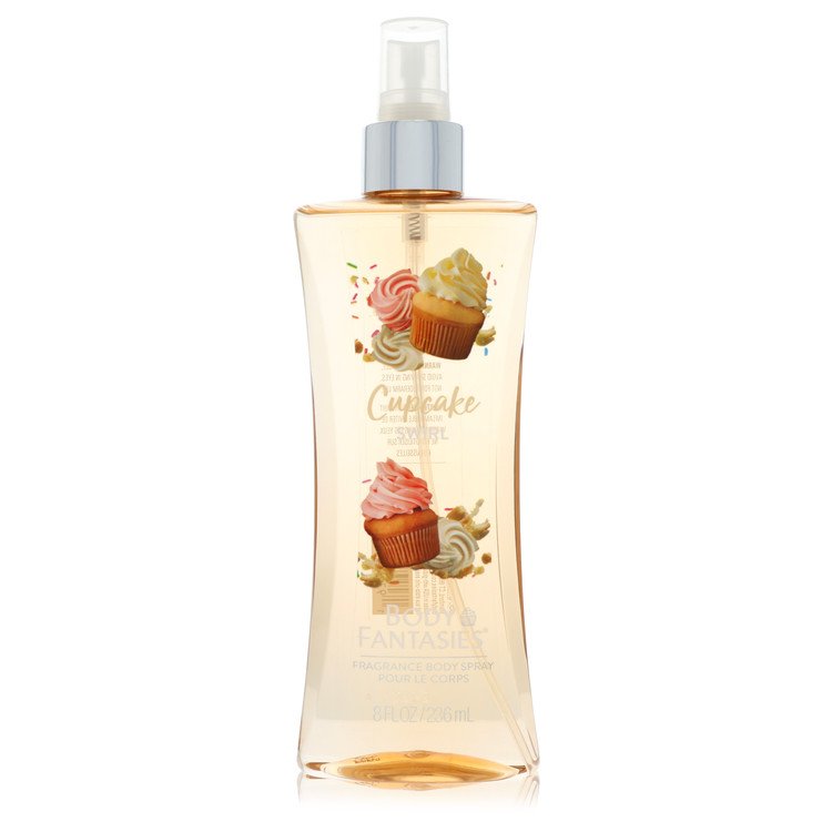 Body Fantasies Signature Cupcake Swirl by Parfums De Coeur Body Spray 8 oz for Women 
