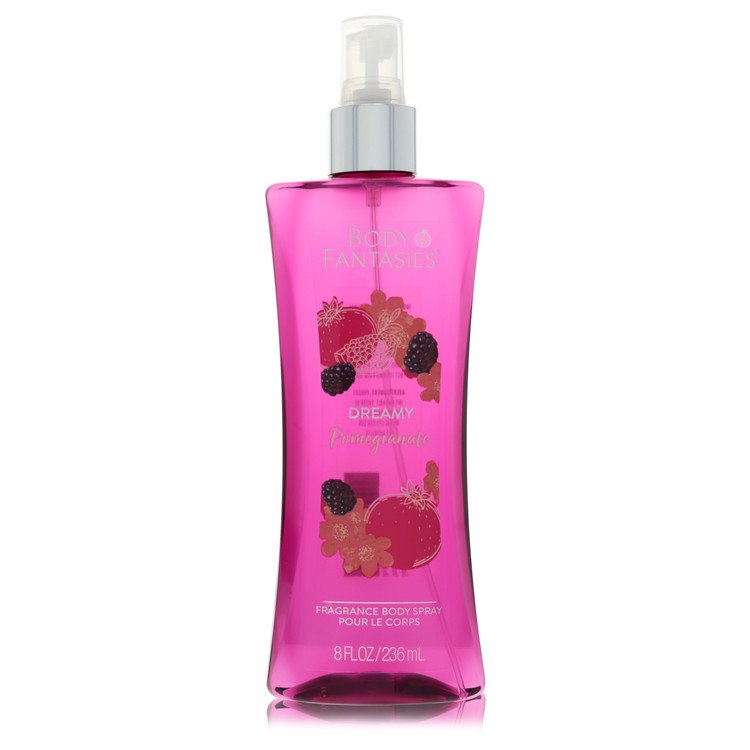 Body Fantasies Dreamy Pomegranate by Parfums De Coeur Body Spray 8 oz for Women 