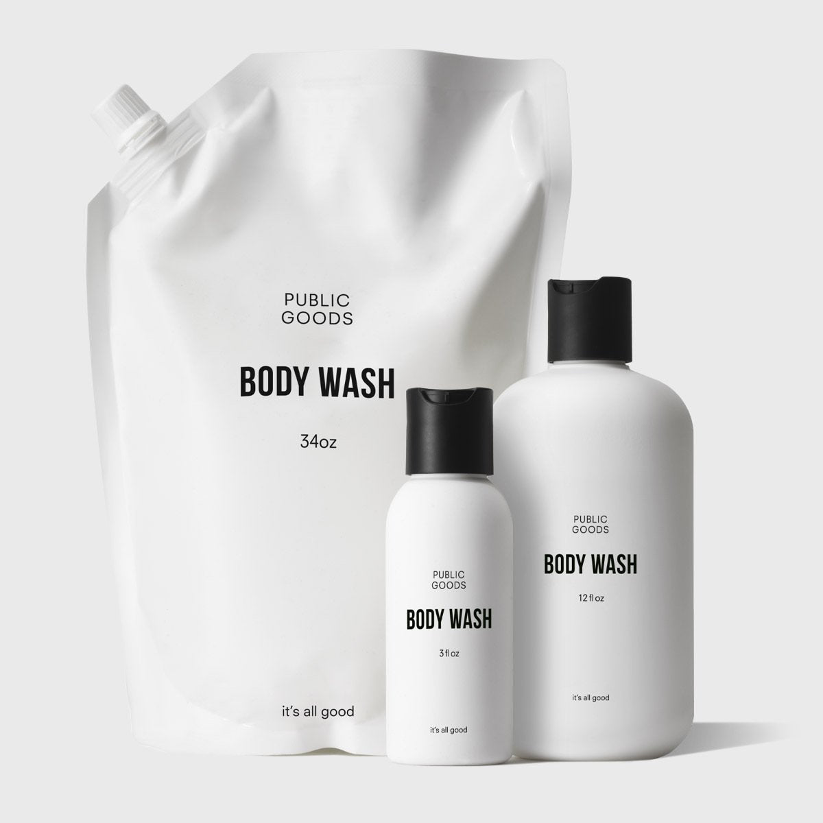 Body Wash Travel &amp; Home Set