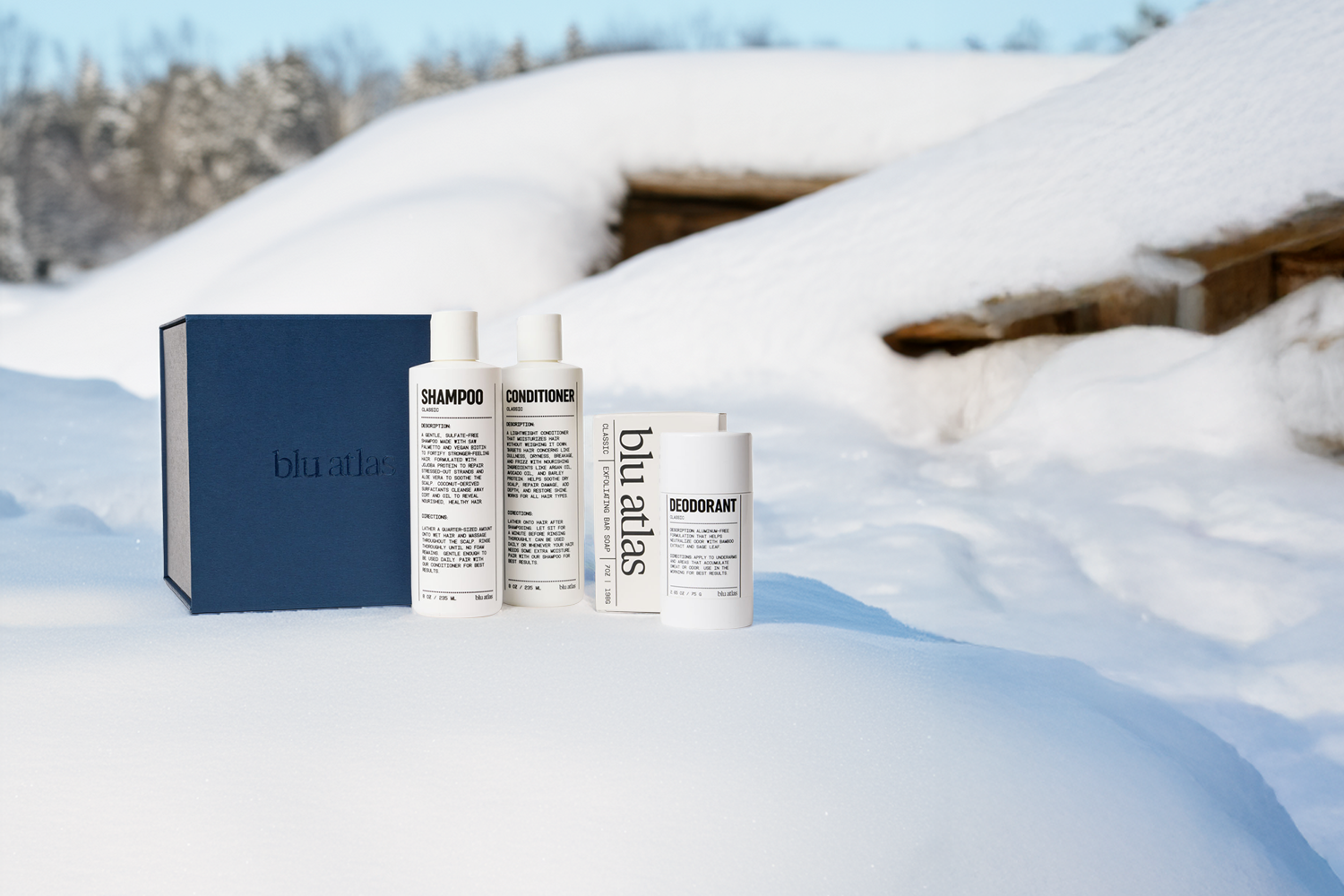 Body Care Essentials Set by Blu Atlas