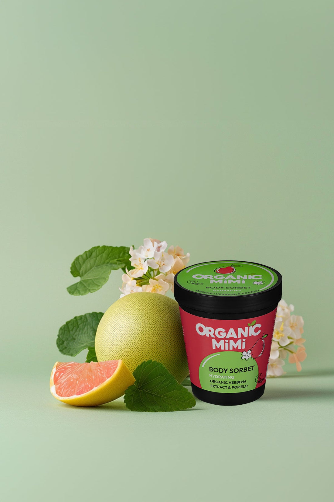 Organic Mimi, Body Sorbet Hydrating Verbena &amp; Pomelo, 200 ml by Damask Rose