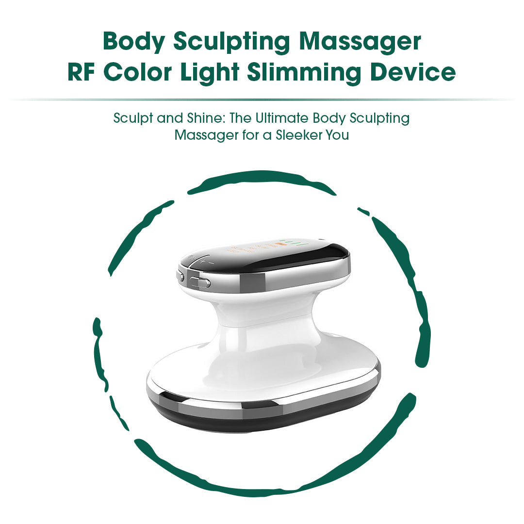 Advanced Body Slimming &amp; Contouring Device - RF, EMS &amp; LED Therapy for Fat Reduction - DestGlow