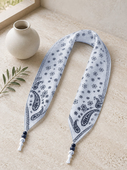 Bohemian Floral Multi-Functional Silk Scarf  DestGlow