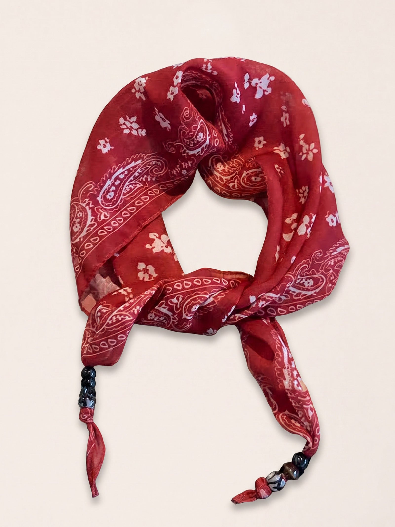 Bohemian Floral Multi-Functional Silk Scarf  DestGlow