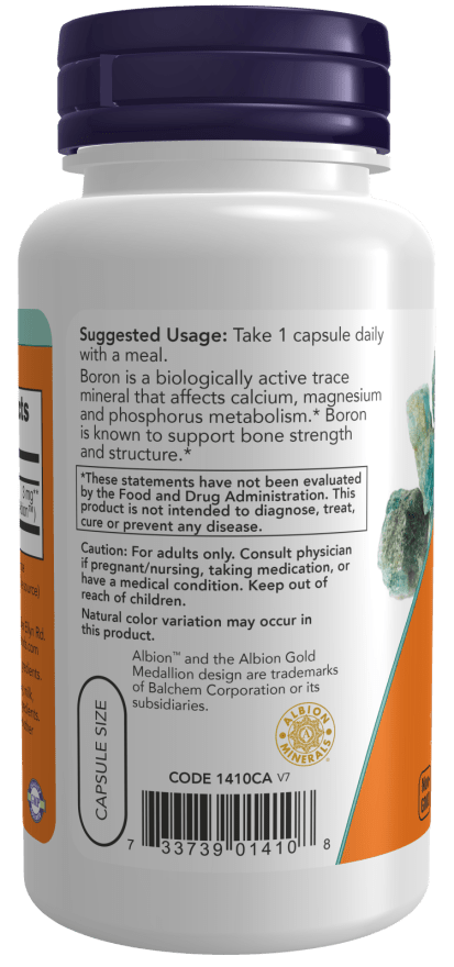 Boron 3mg by Country Life Natural Foods