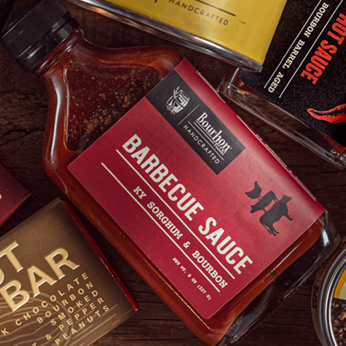 Barbecue Sauce with Bourbon and Sorghum by Bourbon Barrel Foods