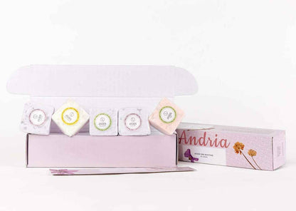 Mixed scents Shower Steamers Gift Set - 5 Big Fizzies, Cheer Up Package