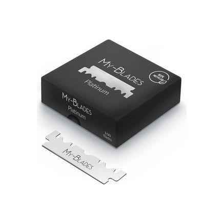 My-Blades Platinum Single Edge Razor Blades 100 ct