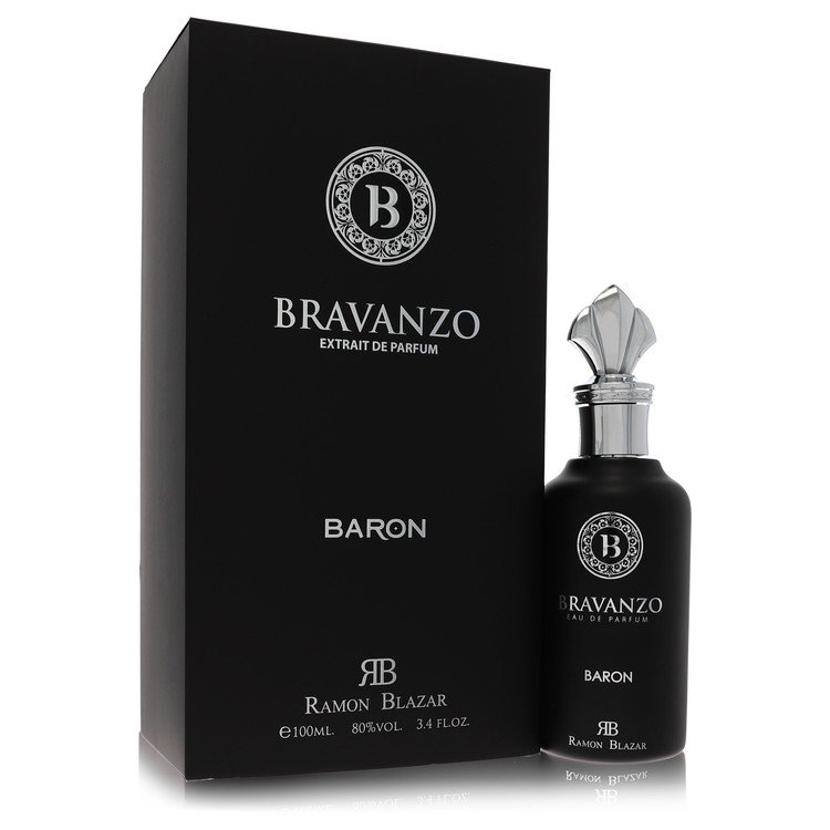 Dumont Bravanzo Baron by Dumont Paris Extrait De Parfum Spray (Unisex) 3.4 oz for Men 